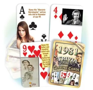 1981 Playing Cards