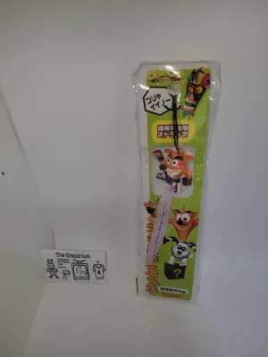 1998 Vintage Sony Ps1 Crash Bandicoot  strap - toy action figure gadgets