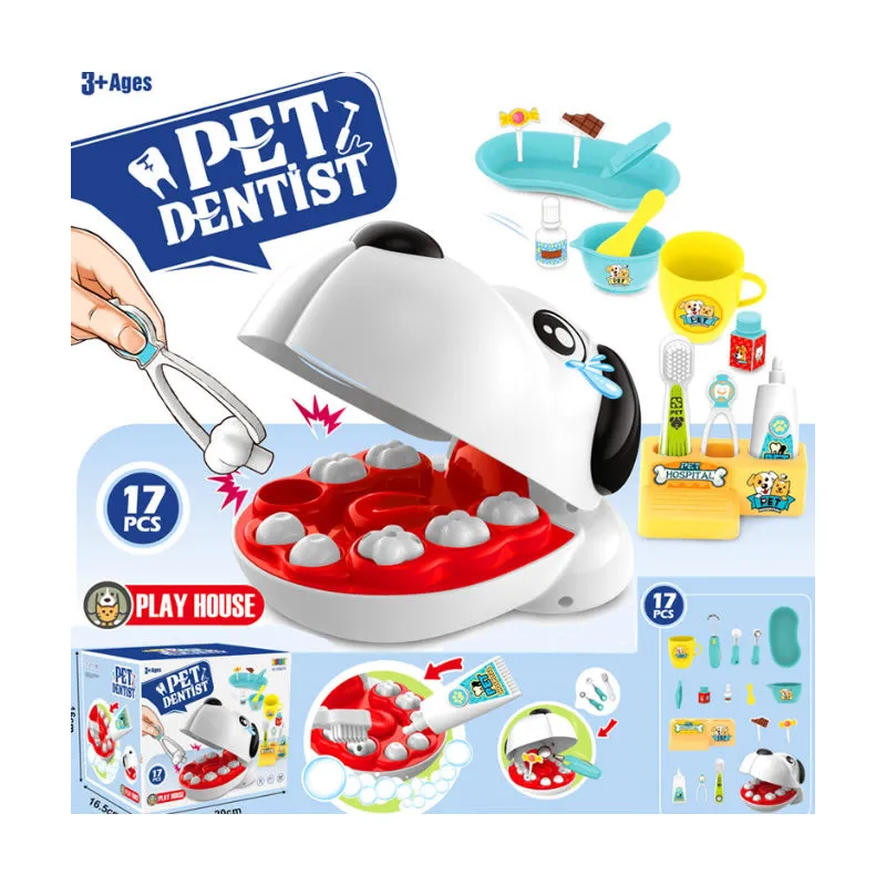 43-Piece Pet Dentist Play Sets