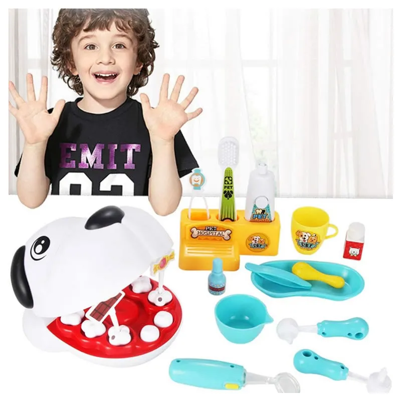 43-Piece Pet Dentist Play Sets