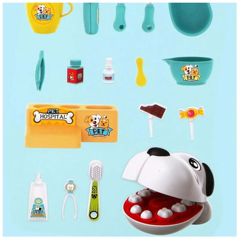 43-Piece Pet Dentist Play Sets