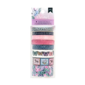 American Crafts Dreamer Washi Tape 8/Pkg