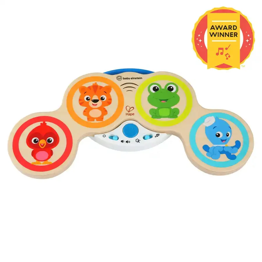 Baby Einstein Magic Touch Drums Wooden Musical Toy