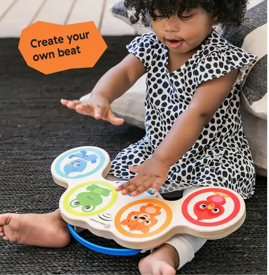 Baby Einstein Magic Touch Drums Wooden Musical Toy