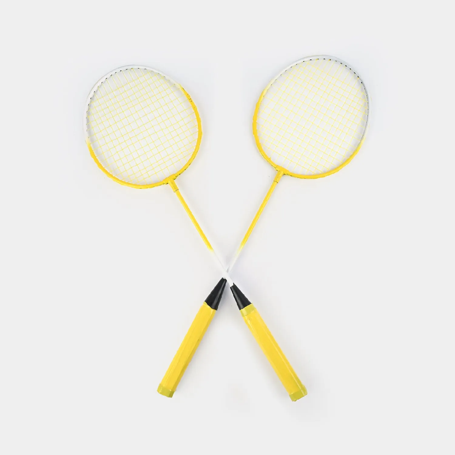Badminton Racket Pair Junior With Plastic Shuttle