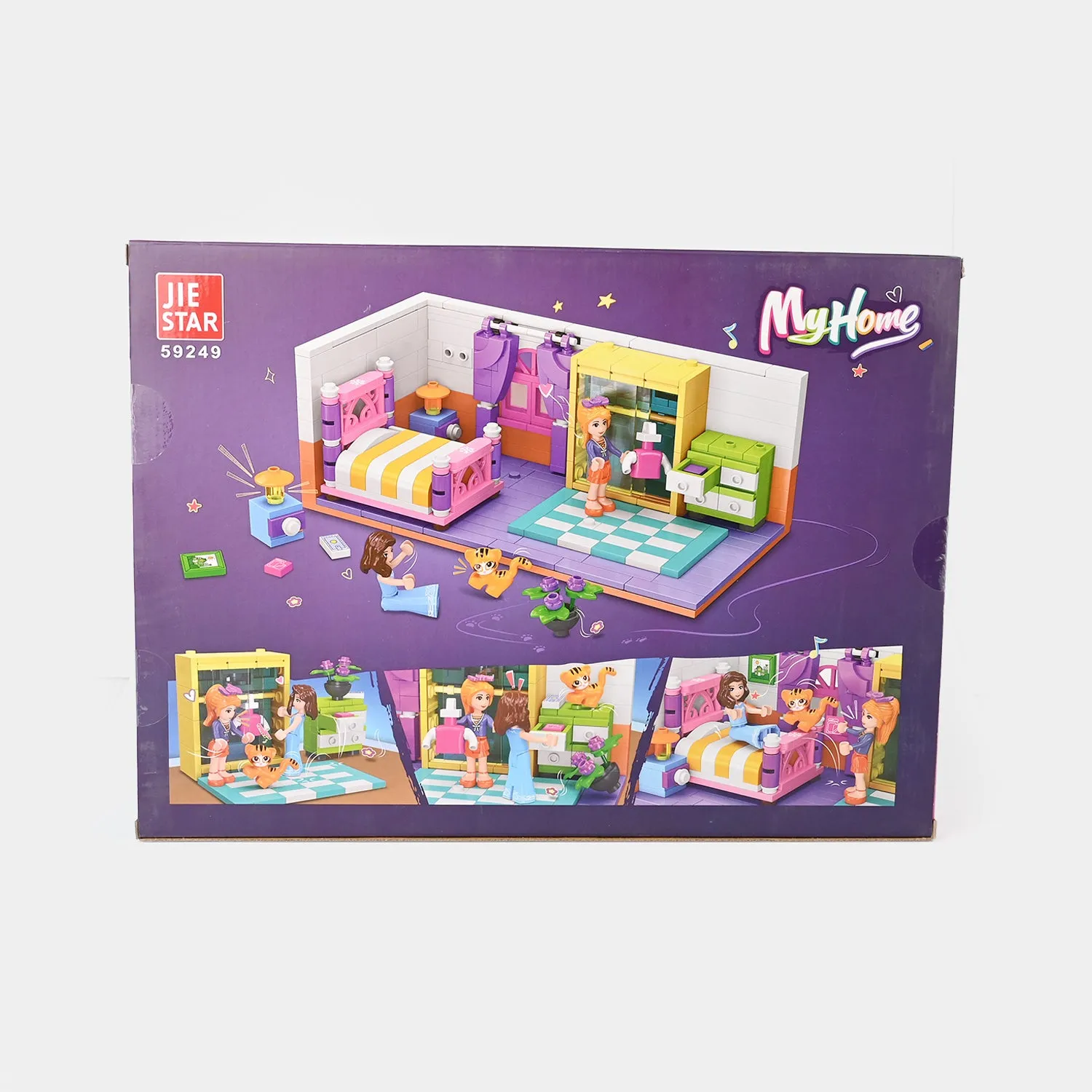 Bedroom Building Blocks 402Pcs Set