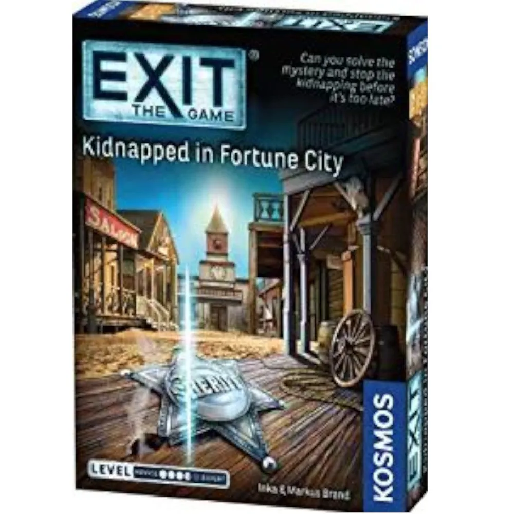 Board game Exit: Kidnapped in Thames & Kosmos Exit: Kidnapped in Fortune City