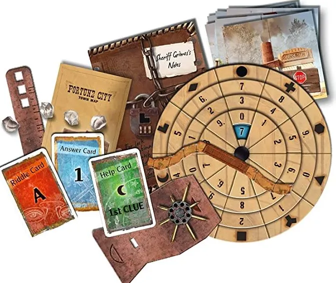 Board game Exit: Kidnapped in Thames & Kosmos Exit: Kidnapped in Fortune City