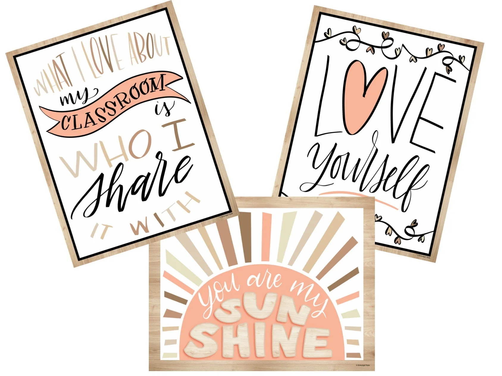 Boho Rainbow | Full UPRINT Bundle | Printable Classroom Decor | Teacher Classroom Decor | Schoolgirl Style
