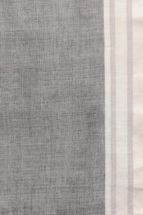 Bun.Kar Bihar 'Afsa' Handwoven Extra Weft Cotton Saree-20