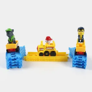 Cartoon Character Train Toy Play Set