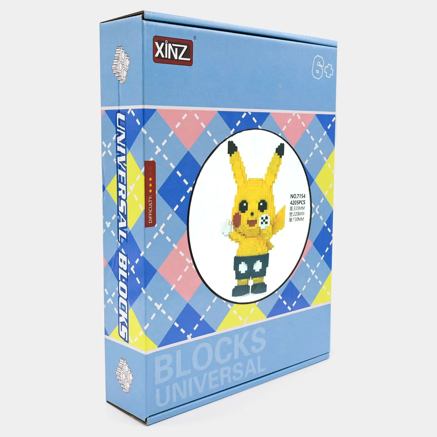 Character Compatible With building blocks, difficult small particle | 4205Pcs | Age 6 
