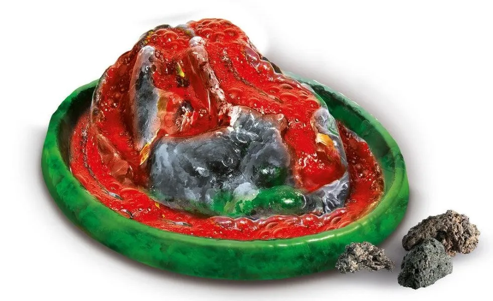 Clementoni Science & Play: Volcano Glow in the Dark Set