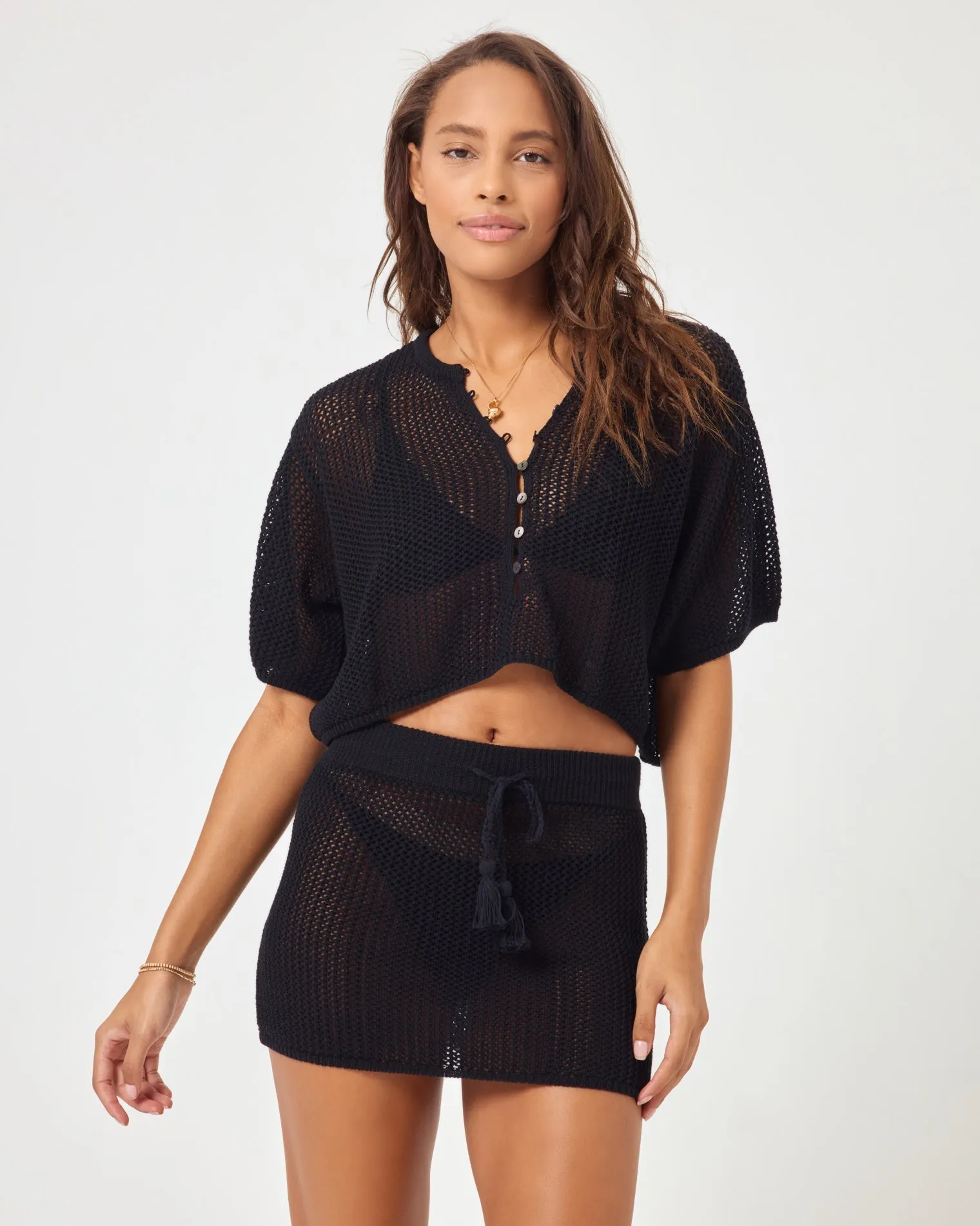 Coast Is Clear Skirt - Black