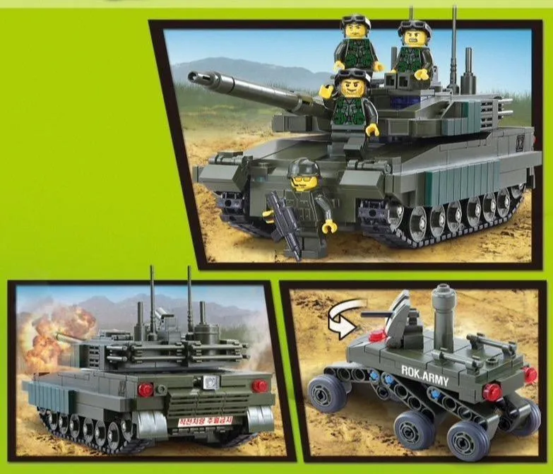 Cobra Commando 793-Piece Armored Forces Building Kit for Creative Builders