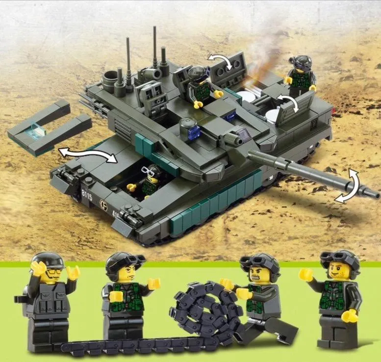 Cobra Commando 793-Piece Armored Forces Building Kit for Creative Builders