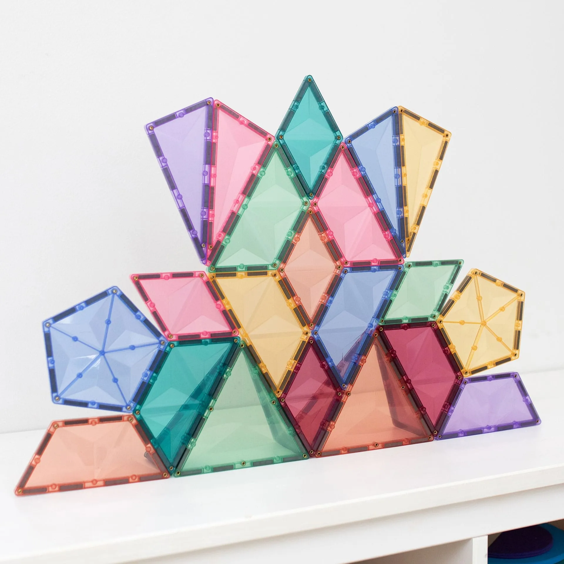 Connetix Tiles - Shape Expansion Pack 48pc - Pastel