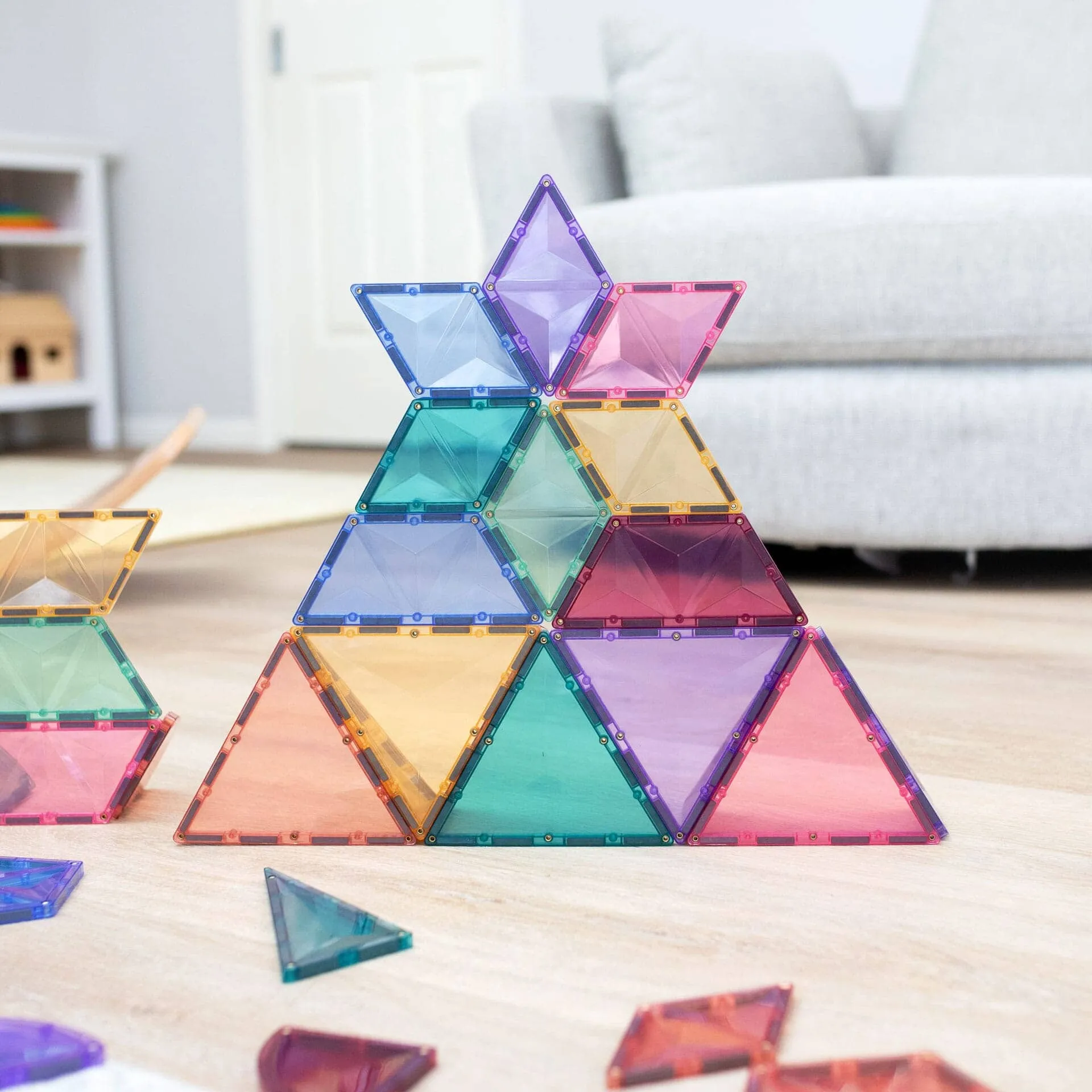 Connetix Tiles - Shape Expansion Pack 48pc - Pastel