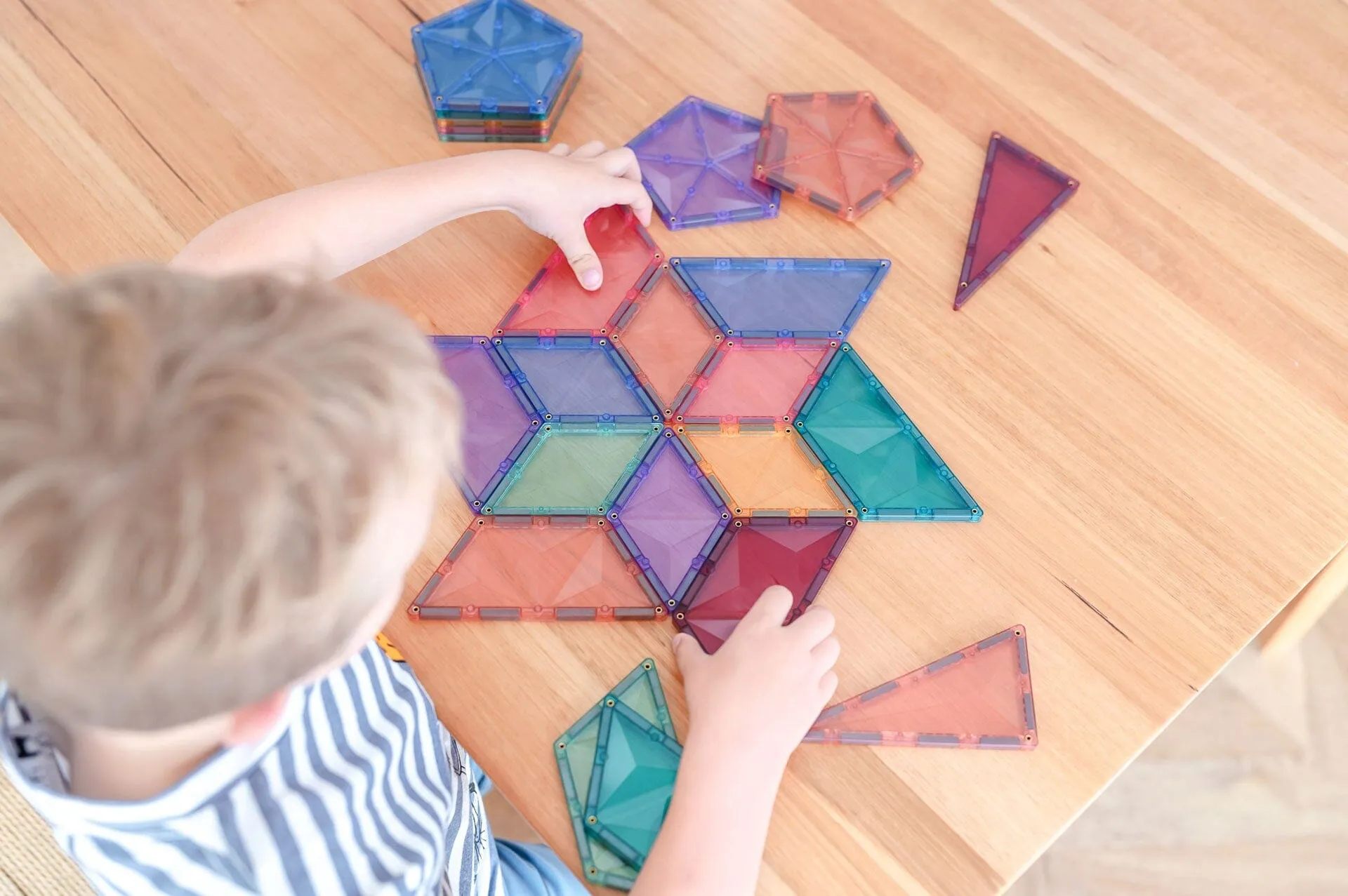 Connetix Tiles - Shape Expansion Pack 48pc - Pastel