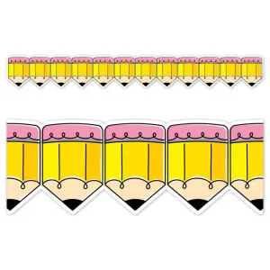 Creative Teaching Press Doodle Pencils Border Trim - 48'
