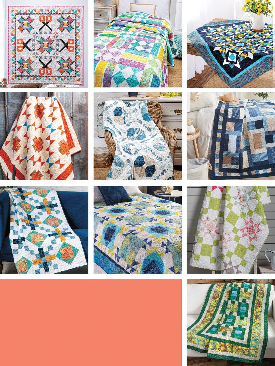 Creative Two-Block Quilts Quilting Book