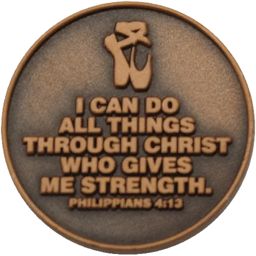 Dancing Coin, Christian Sports Coin for Boys and Girls