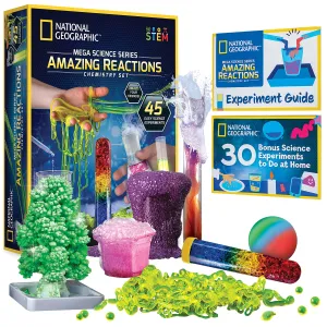 Discover the WonderLab Ultimate Chemistry Experiments Kit for Young Scientists and Curious Minds!