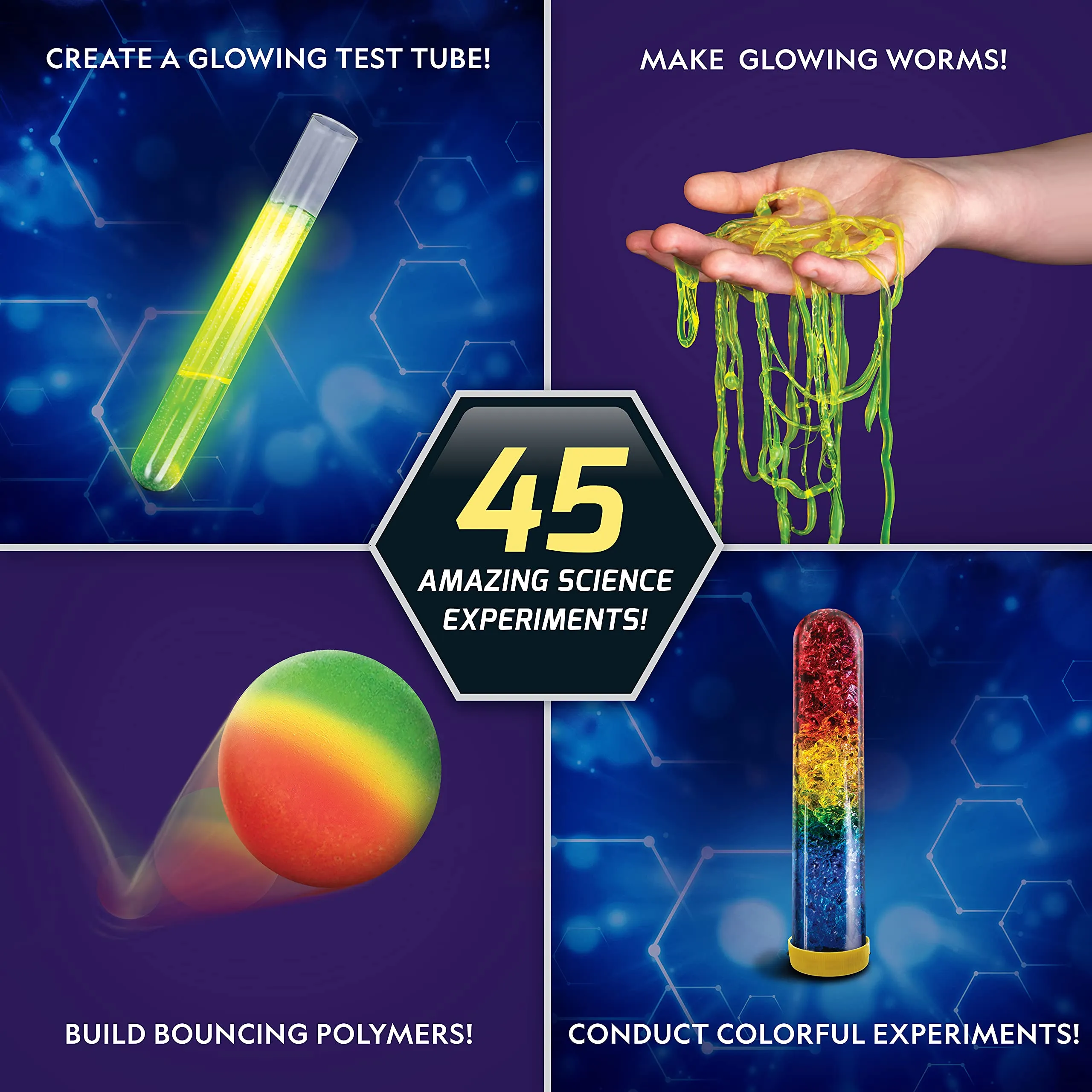 Discover the WonderLab Ultimate Chemistry Experiments Kit for Young Scientists and Curious Minds!