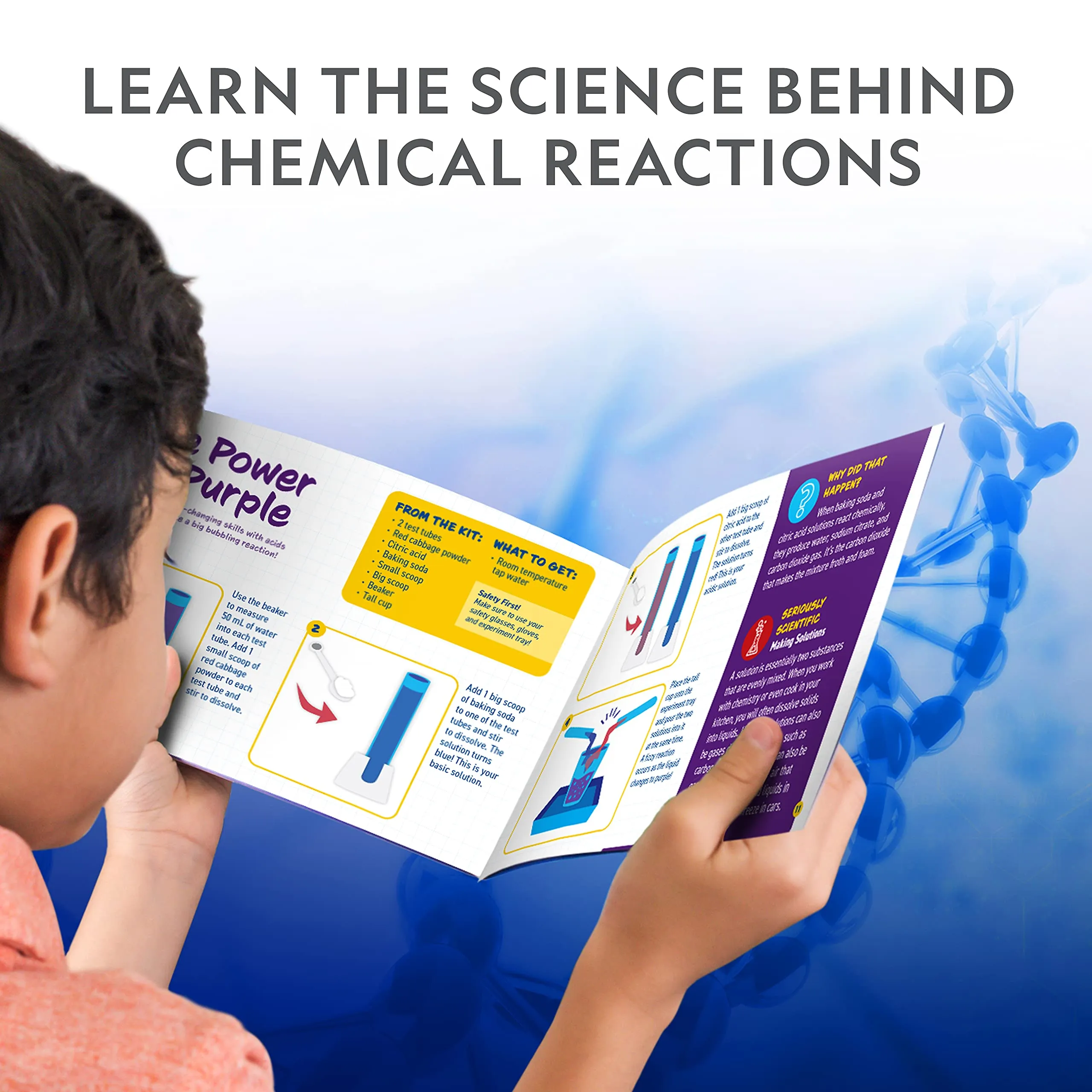 Discover the WonderLab Ultimate Chemistry Experiments Kit for Young Scientists and Curious Minds!
