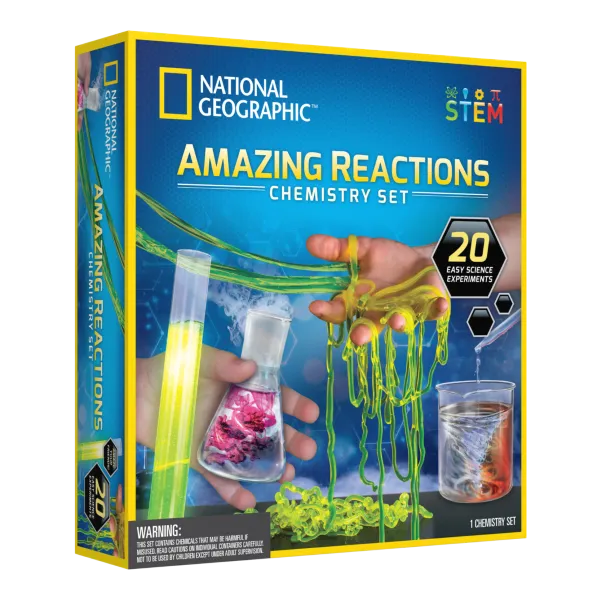 Dr Cool Amazing Reactions Chemistry Set