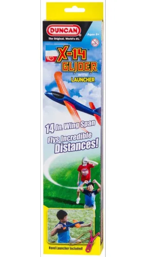 Duncan X-14 Glider with Hand Launcher