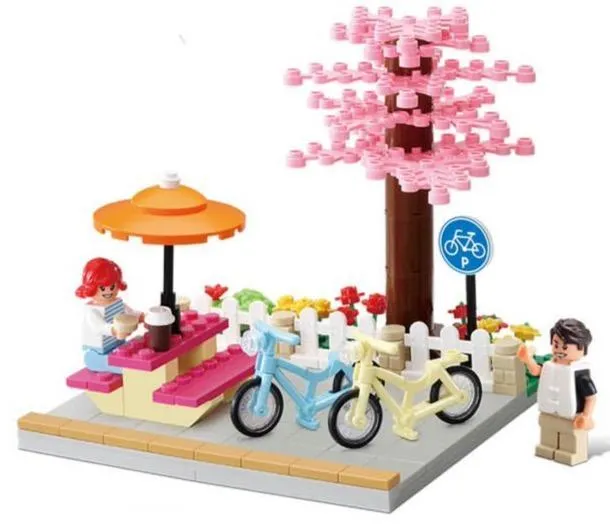 Dunkin Donuts Adventure: 418-Piece Building Set for Imaginative Play