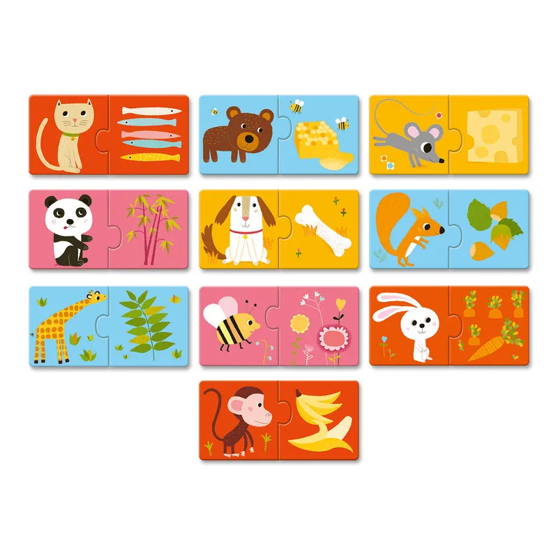 Duo Dinner is Ready 20pc Toddler Puzzle - Djeco