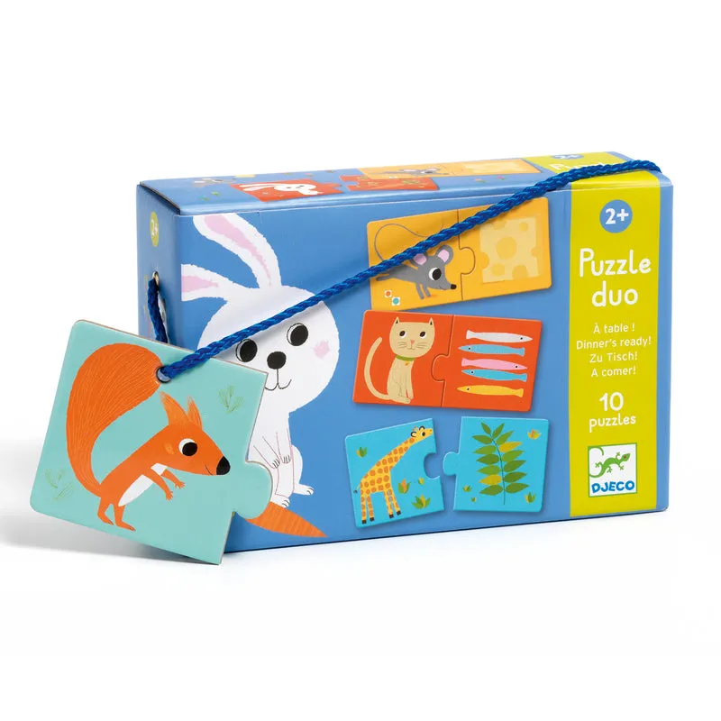 Duo Dinner is Ready 20pc Toddler Puzzle - Djeco