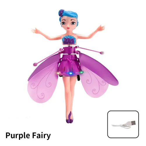 Enchanting Infrared Flying Fairy Princess Doll for Magical Playtime
