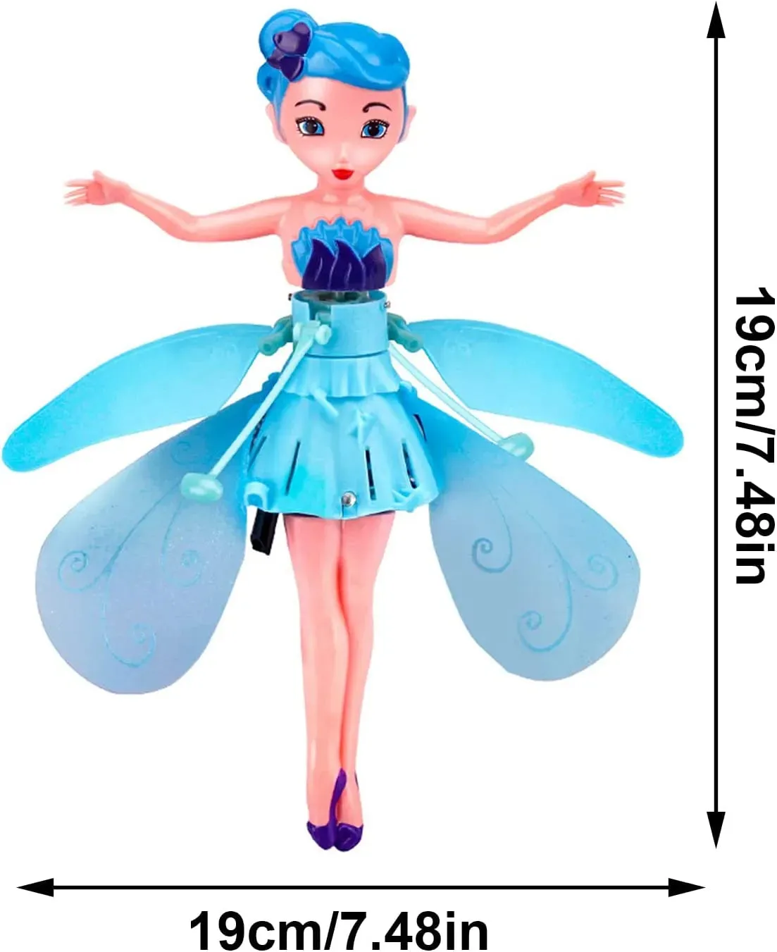 Enchanting Infrared Flying Fairy Princess Doll for Magical Playtime