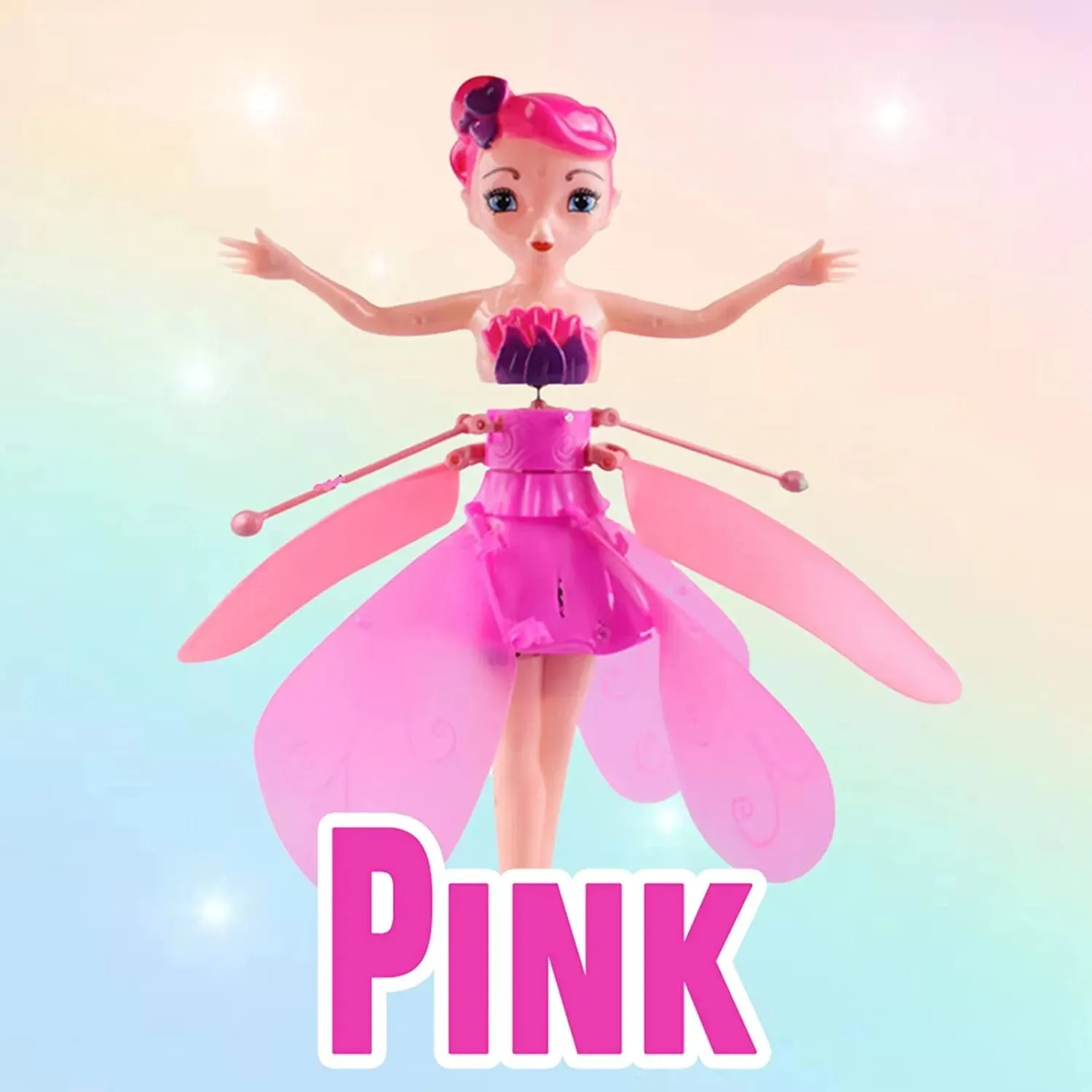 Enchanting Infrared Flying Fairy Princess Doll for Magical Playtime