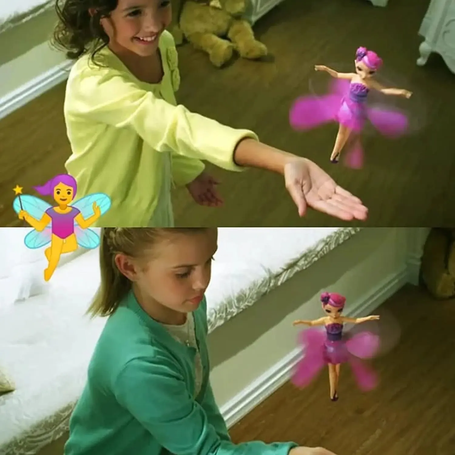 Enchanting Infrared Flying Fairy Princess Doll for Magical Playtime