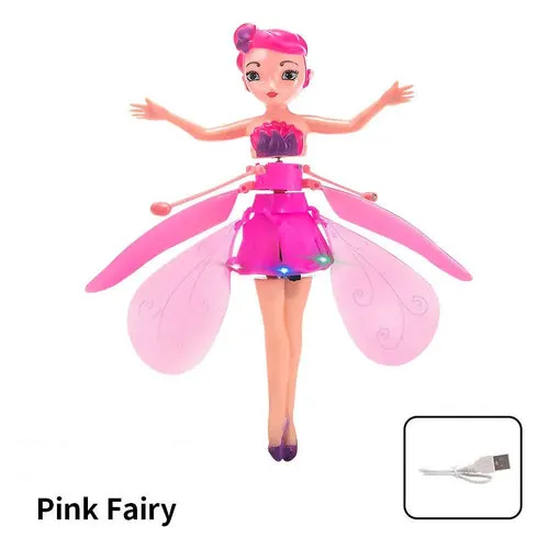 Enchanting Infrared Flying Fairy Princess Doll for Magical Playtime