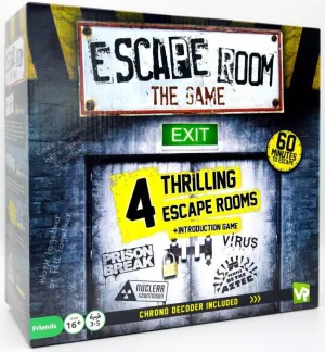 Escape Room the Game - 4 Rooms Plus Chrono Decoder - Board Game