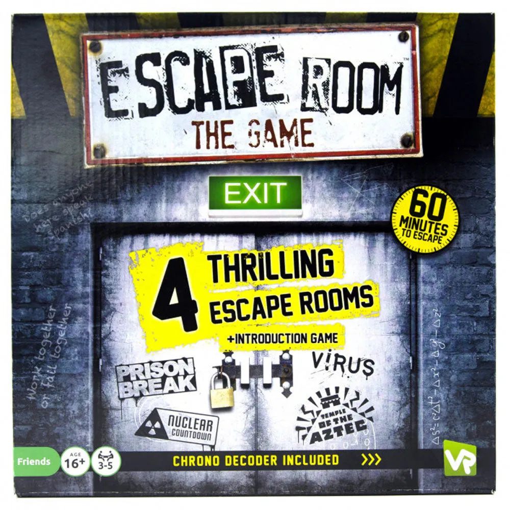 Escape Room the Game - 4 Rooms Plus Chrono Decoder