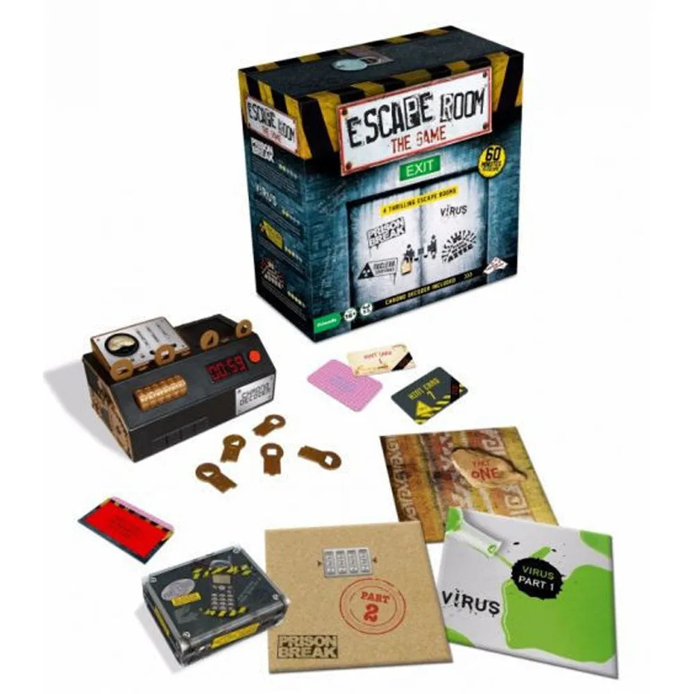 Escape Room the Game - 4 Rooms Plus Chrono Decoder