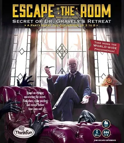 Escape the Room Secret of Dr. Gravely's Retreat