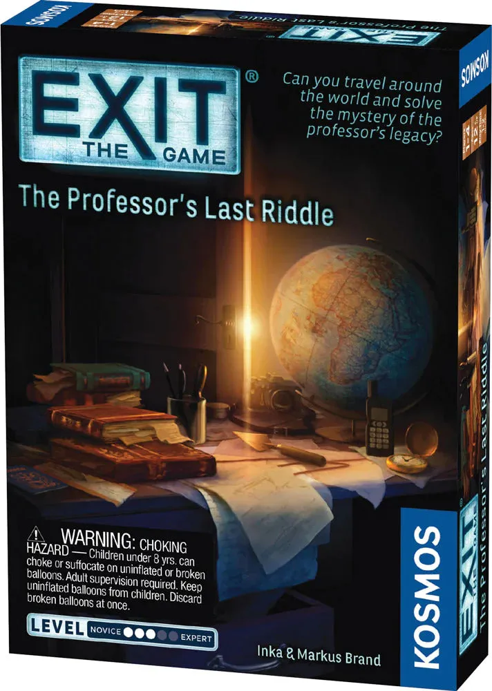 EXIT:  The Professor's Last Riddle Game