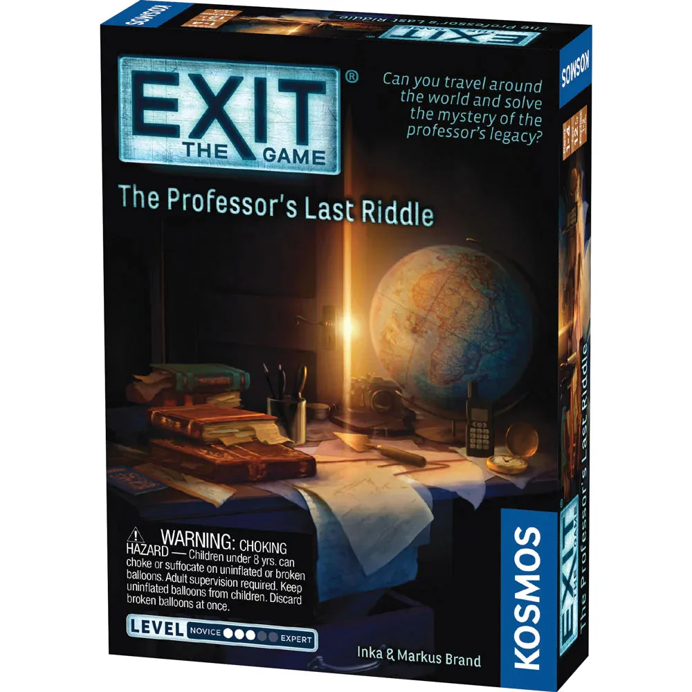 EXIT:  The Professor's Last Riddle Game