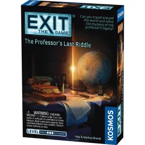 EXIT:  The Professor's Last Riddle Game