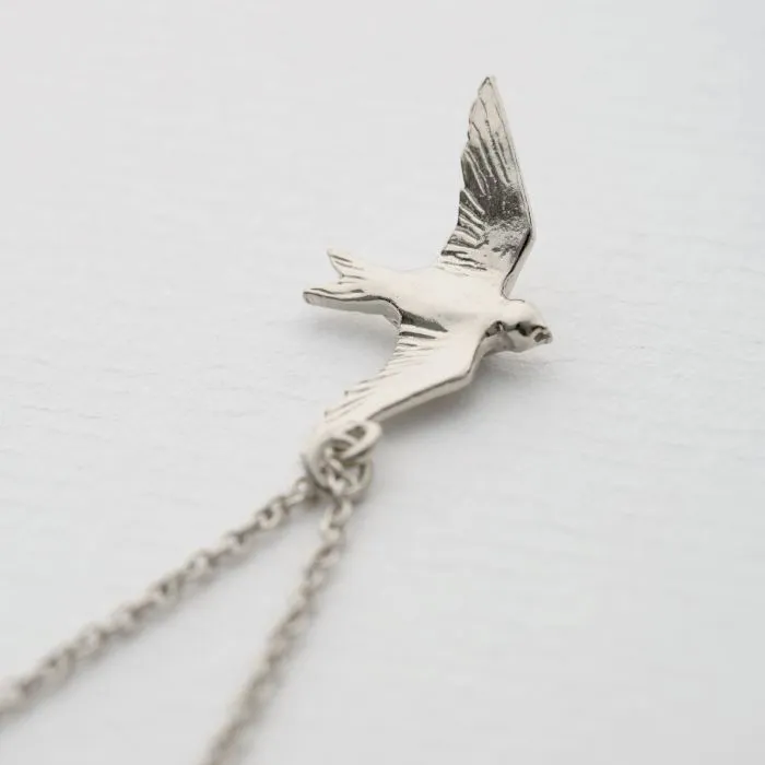 Flying Swallow Necklace