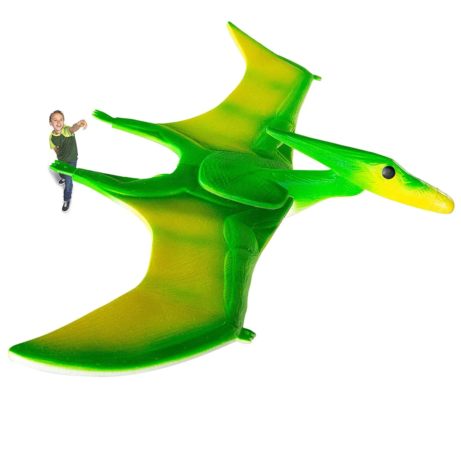 GeoGlide Giant Freedom PTERODACTYL Realistic Soaring Bird Glider with 33" Wingspan