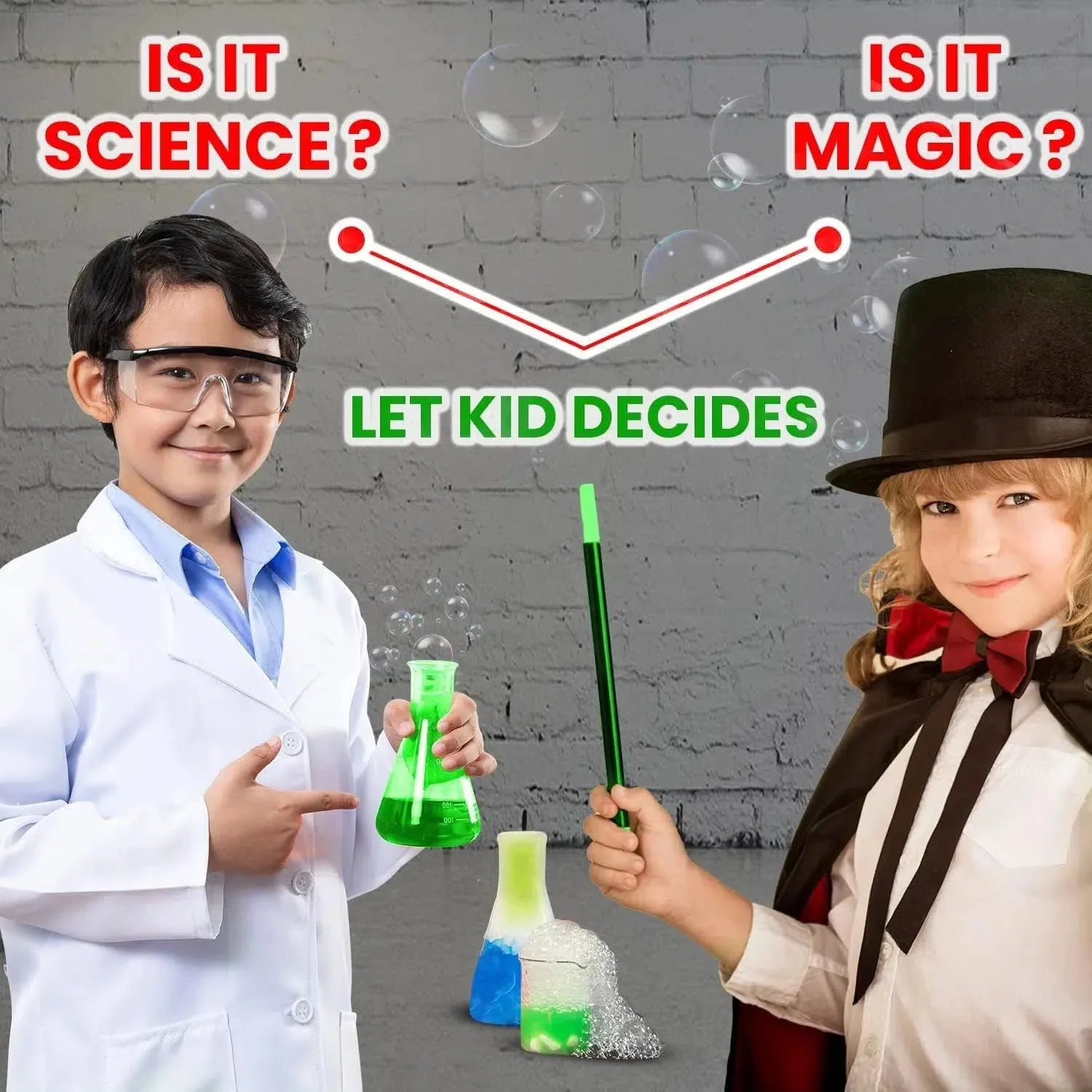 Glow in the Dark Science Lab - STEM Toy Building Set - Smartivity