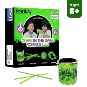 Glow in the Dark Science Lab - STEM Toy Building Set - Smartivity